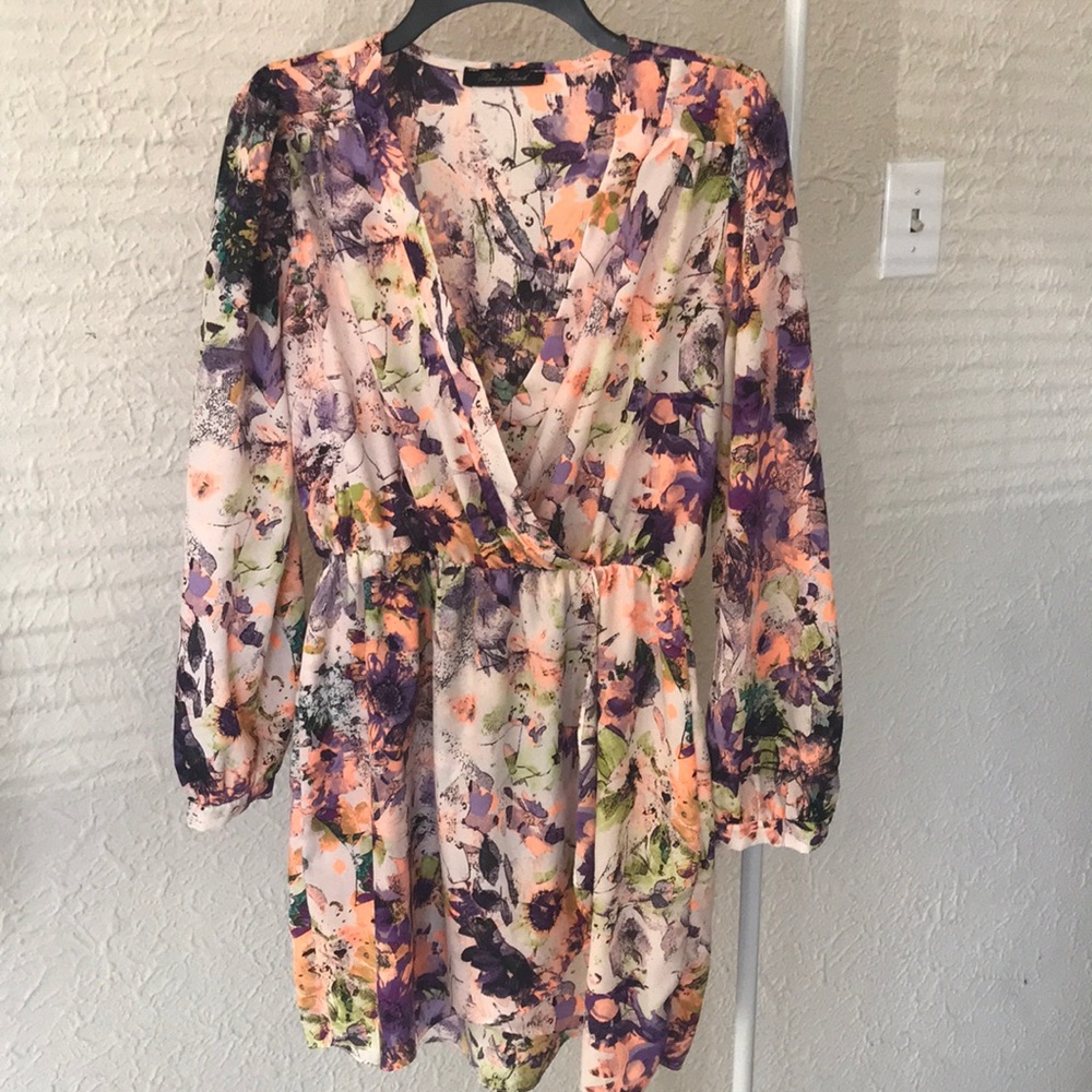 Honey Punch V Neck Dress